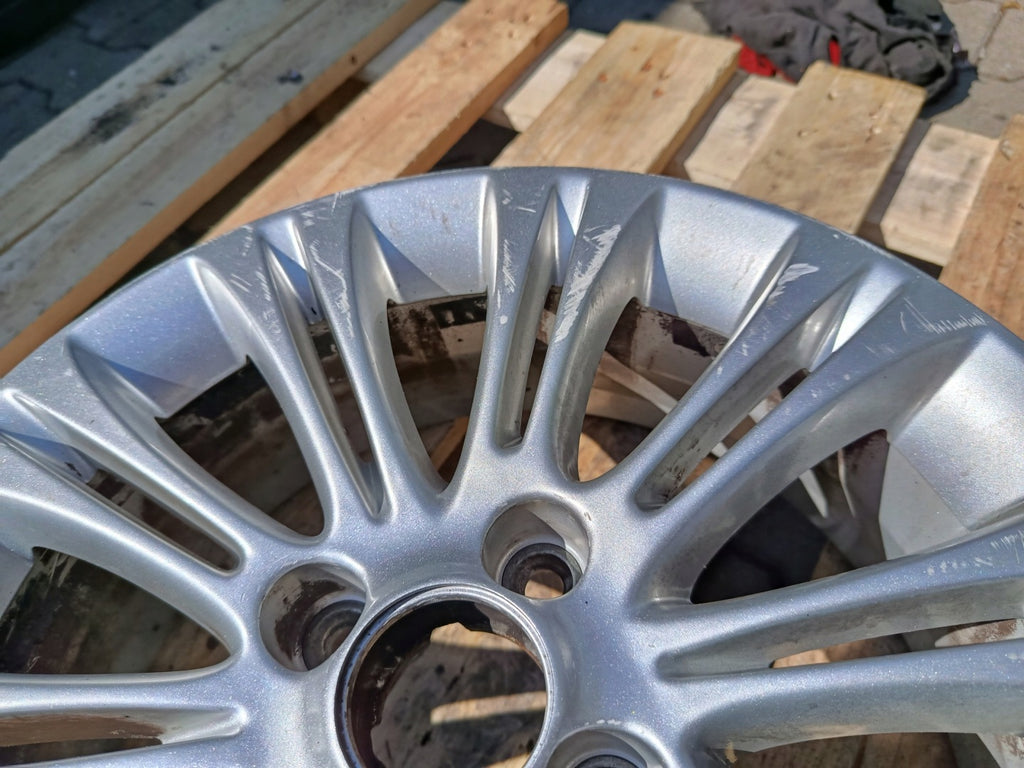 1x Alufelge 16 Zoll 6.0" 4x100 40ET Glanz Silber 13298019 Opel Corsa D Rim Wheel FEL3234405089vx