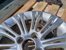 Laden Sie das Bild in den Galerie-Viewer, 1x Alufelge 16 Zoll 6.0" 4x100 40ET Glanz Silber 13298019 Opel Corsa D Rim Wheel FEL3234405089vx