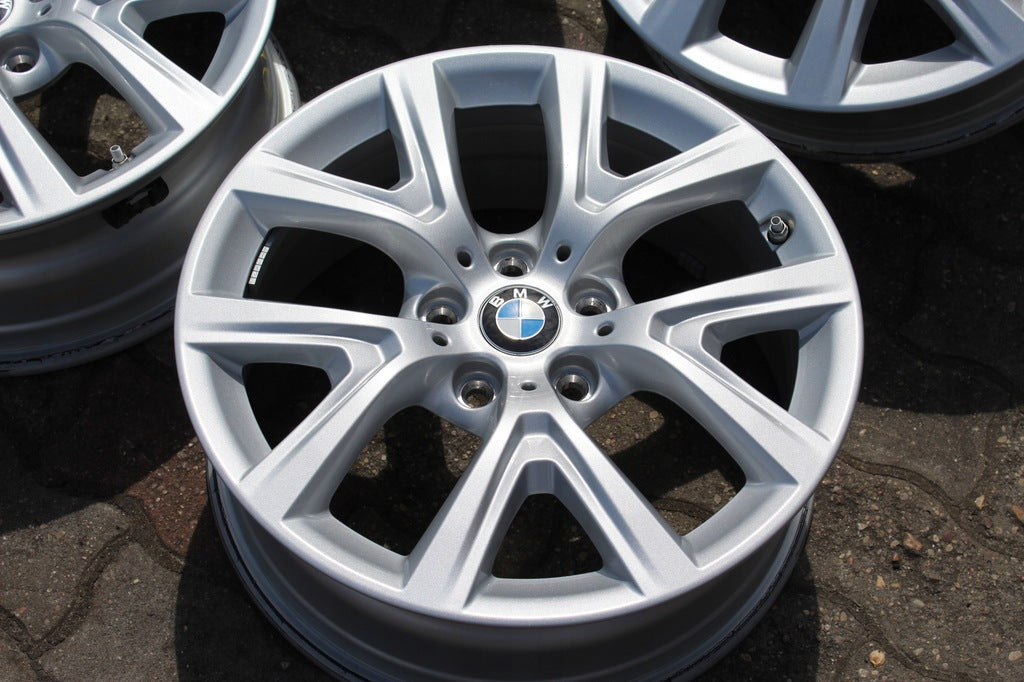 4x Alufelge 17 Zoll 6.5" 5x112 39ET Glanz Silber 6856076 BMW F39 X1 F48 FEL8887820529lz