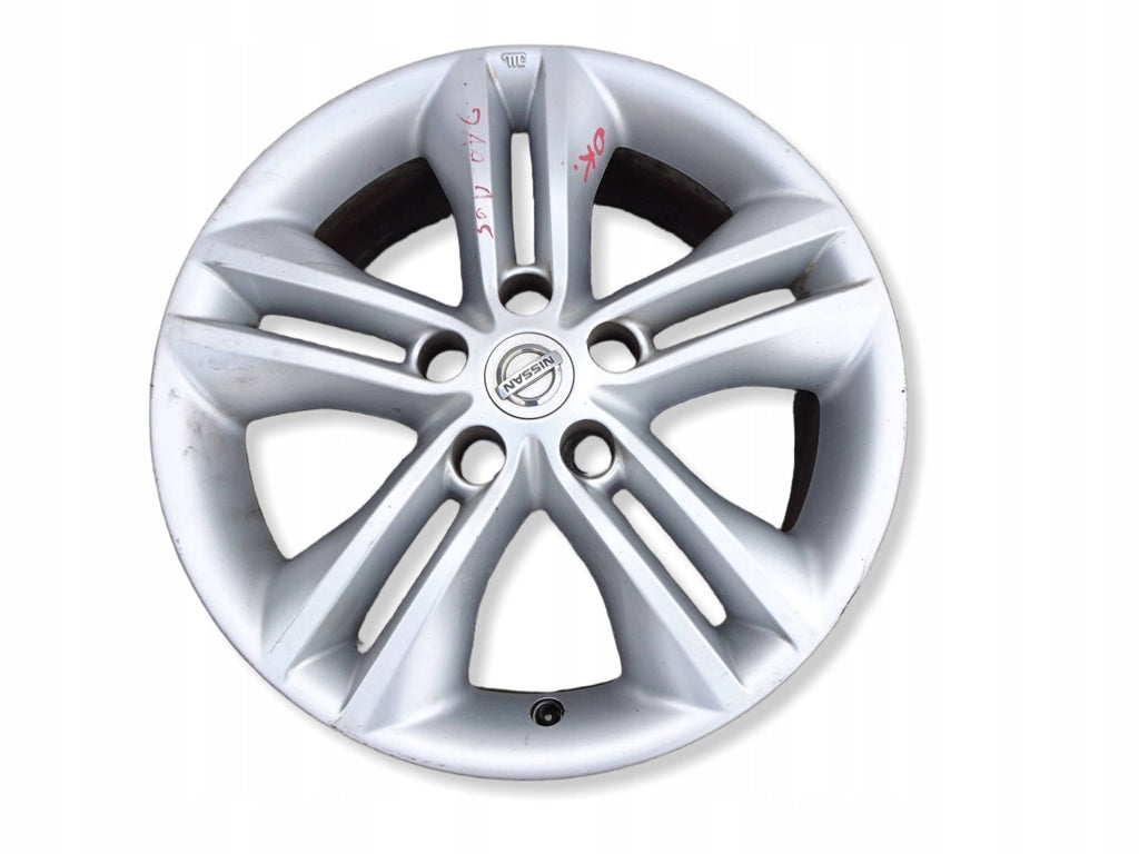 1x Alufelge 17 Zoll Nissan Qashqai I J10 Rim Wheel FEL9916205964sk