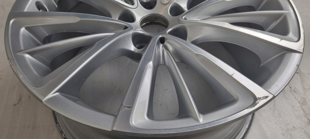 1x Alufelge 18 Zoll 8.0" 5x112 30ET Glanz Silber 8074186 BMW 7 G11 G12 Rim Wheel FEL3191884285te