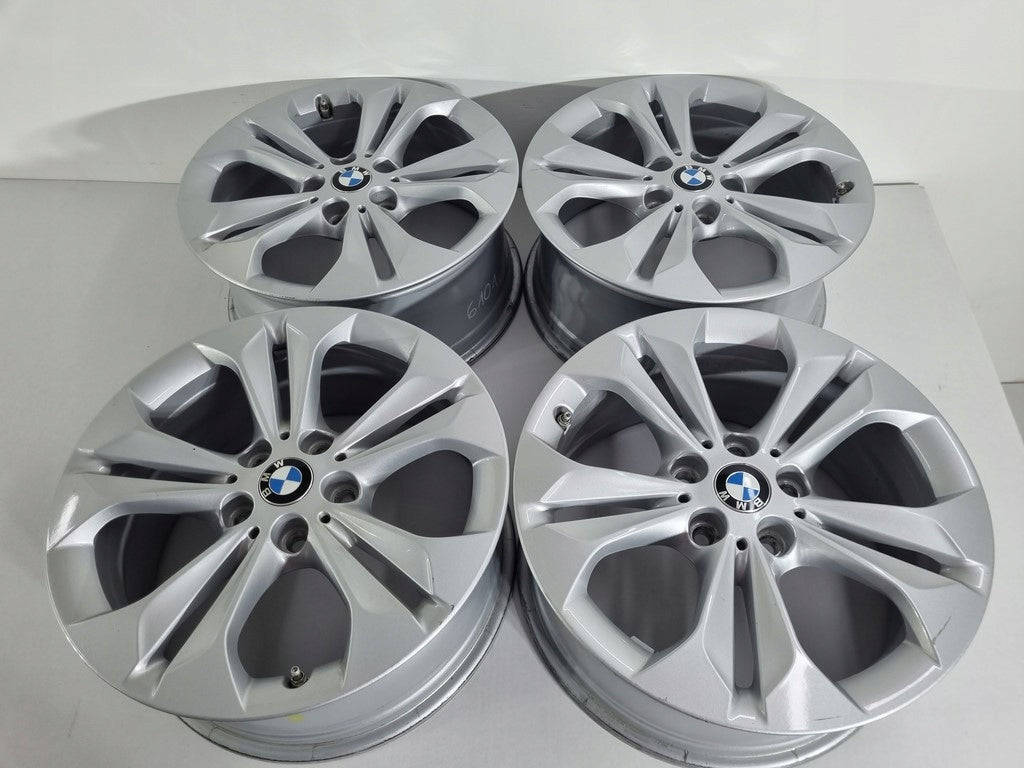 4x Alufelge 17 Zoll 7.5" 5x112 52ET Glanz Silber 6856065 BMW X1 F48 Rim Wheel FEL9346748548vc