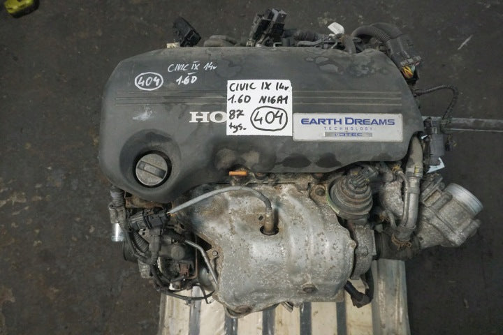 Motor Honda Civic IX N16A1 1.6 120PS 88kW 87TKm 2013 Engine Komplett MOT1713164248lx