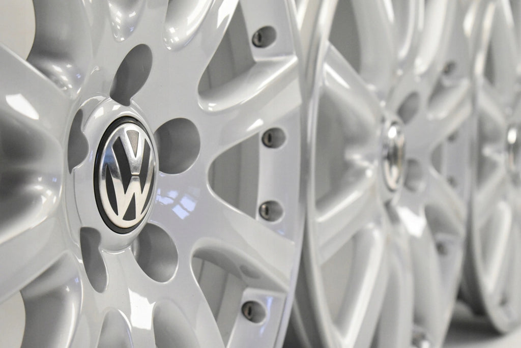 4x Alufelge 17 Zoll 7.0" 5x112 54ET Glanz Silber 1K0601025K VW Sharan Golf FEL3817020926rh