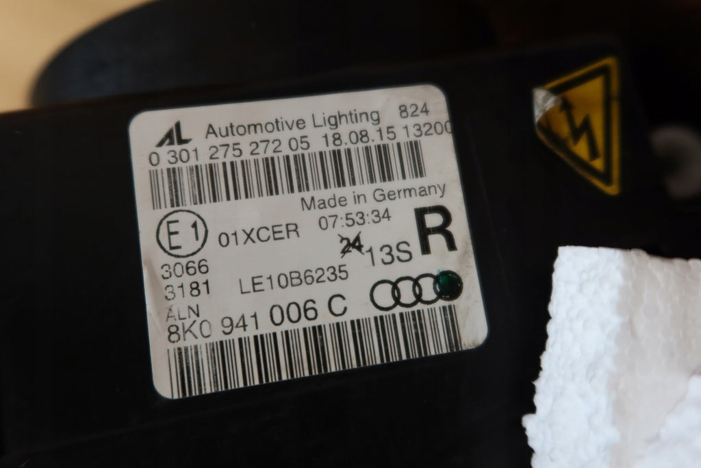 Frontscheinwerfer Audi A4 B8 8K0941006C WW Xenon Rechts Scheinwerfer Headlight SCH2765143259fn