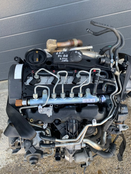 Motor Audi A4 B8 CAH 2.0 TDI 170PS 213TKm Diesel Engine Komplett MOT7274469391de
