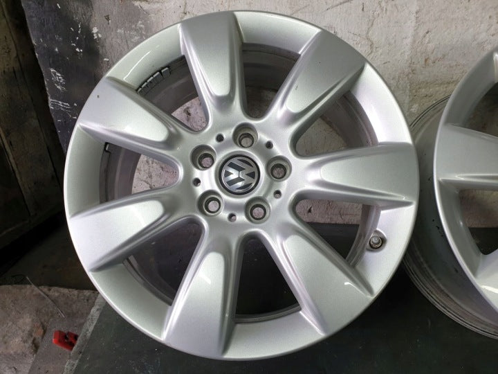 4x Alufelge 17 Zoll 7.5" 5x112 52ET Silber Audi Mini I Rim Wheel FEL1879404801gv