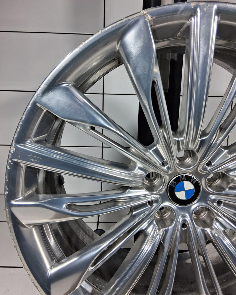 1x Alufelge 20 Zoll 8.5" 5x112 25ET Glanz Silber 6868051 BMW G32 G11 Rim Wheel FEL7854797018rt
