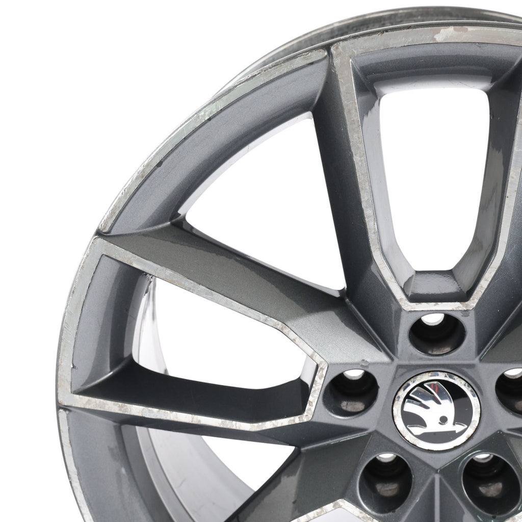 1x Alufelge 16 Zoll 7.5" 5x112 5E0601025 Skoda Octavia I Rim Wheel FEL3128318190ma
