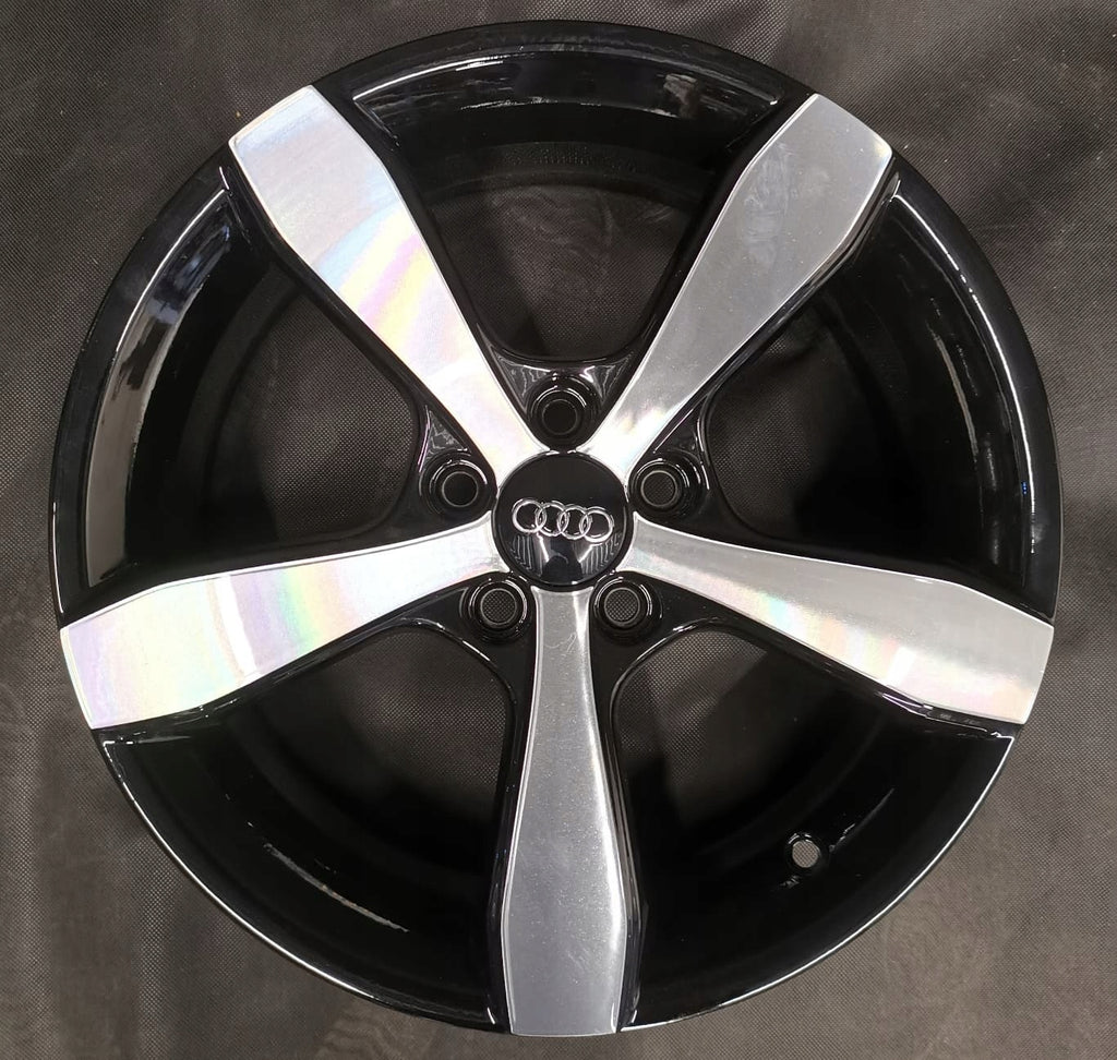 4x Alufelge 16 Zoll 6.0" 5x100 30ET Glanz Schwarz 8X0071496 Audi A1 Rim Wheel FEL9739517741ok