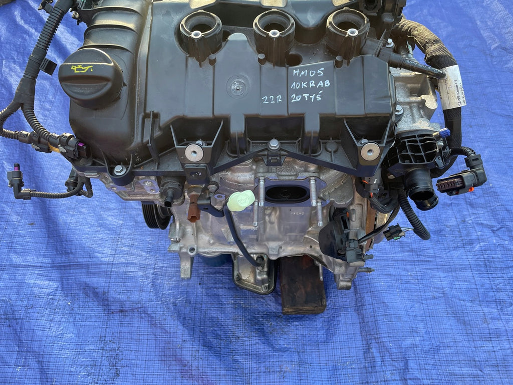 Motor Peugeot 208 II HM05 10KRAB 1.2 VTI 19TKm 2022 Benzin Engine Unkomplett