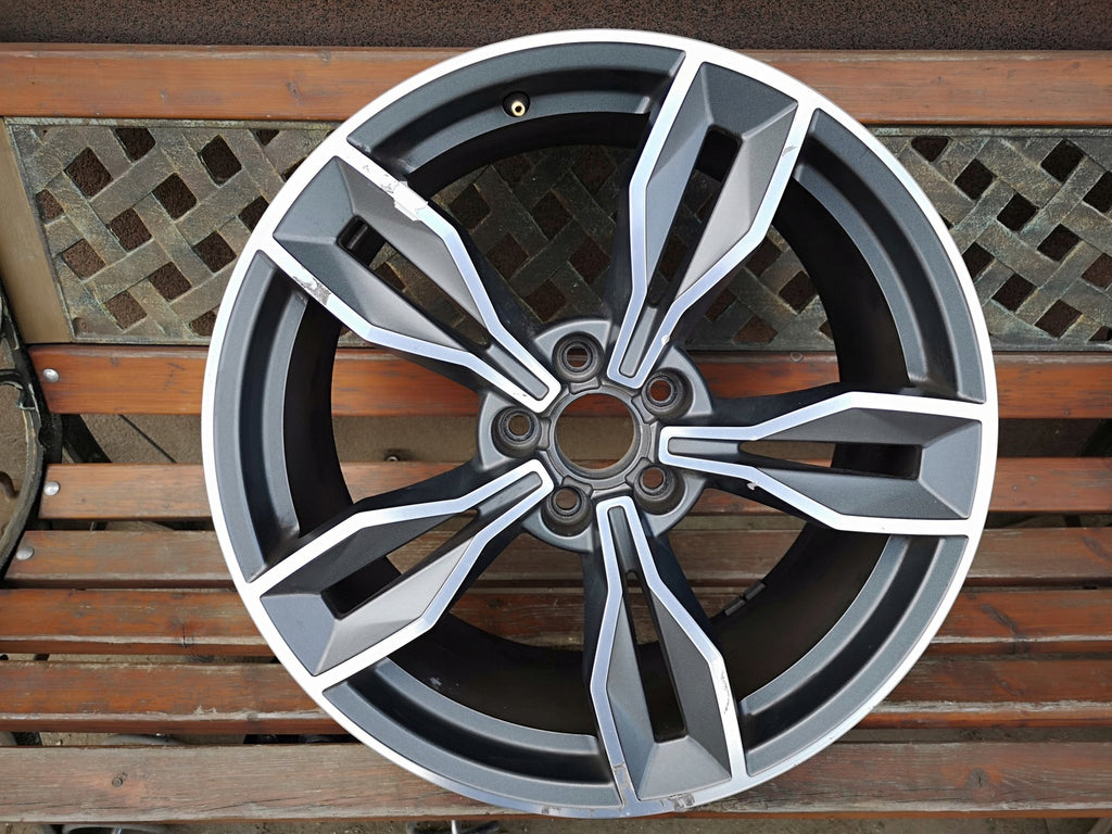 1x Alufelge 19 Zoll 9.0" 5x112 52ET Audi Tt Rim Wheel