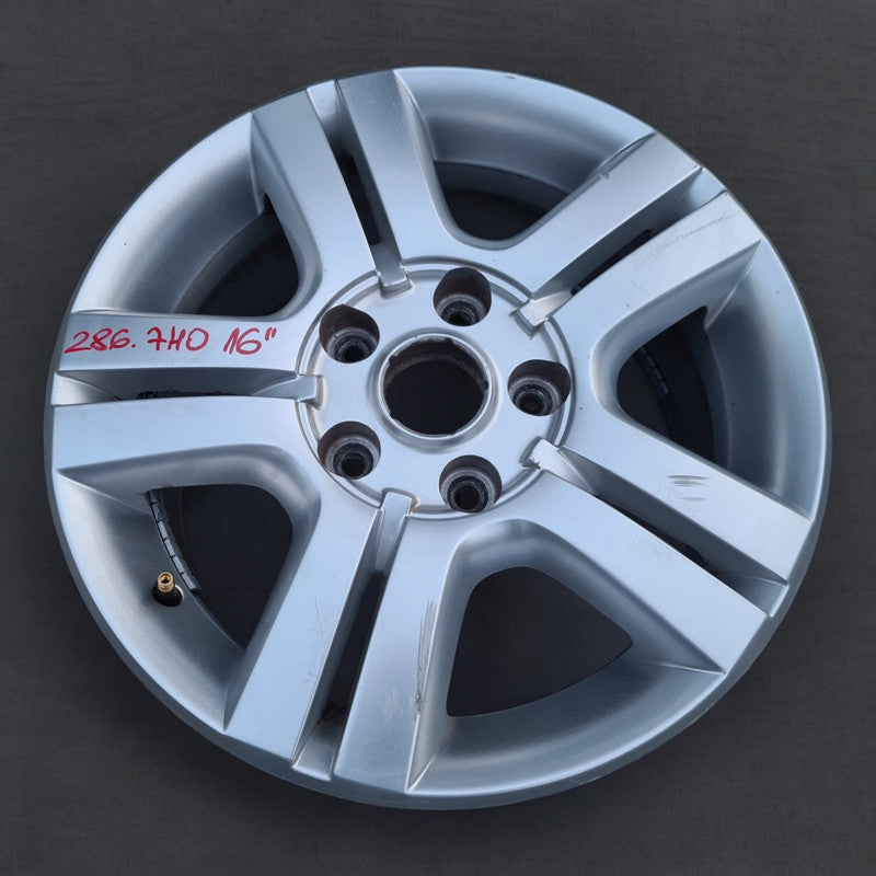 1x Alufelge 16 Zoll 7.0" 5x120 55ET 7H0601025 VW Multivan Rim Wheel