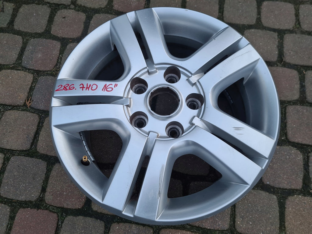 1x Alufelge 16 Zoll 7.0" 5x120 55ET 7H0601025 VW Multivan Rim Wheel