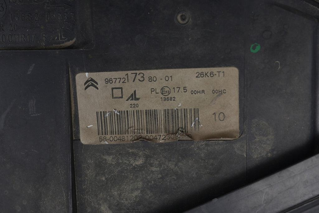 Frontscheinwerfer Citroën 9677217380 Links Scheinwerfer Headlight