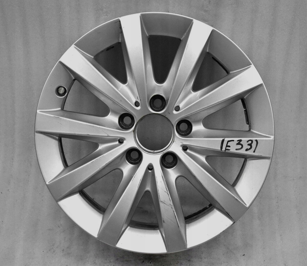 1x Alufelge 16 Zoll 6.5" 5x112 45ET A2464010202 Mercedes-Benz W176 Rim Wheel