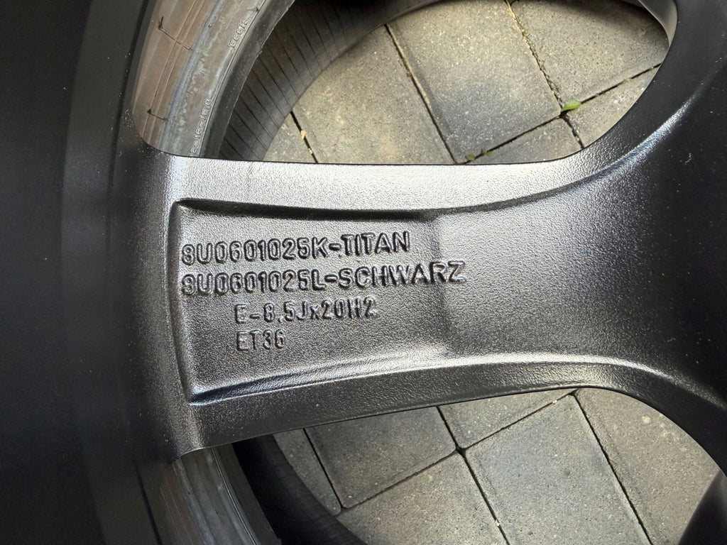 1x Alufelge 20 Zoll 5x112 8U0601025K Audi Super Rim Wheel FEL7433817093bm