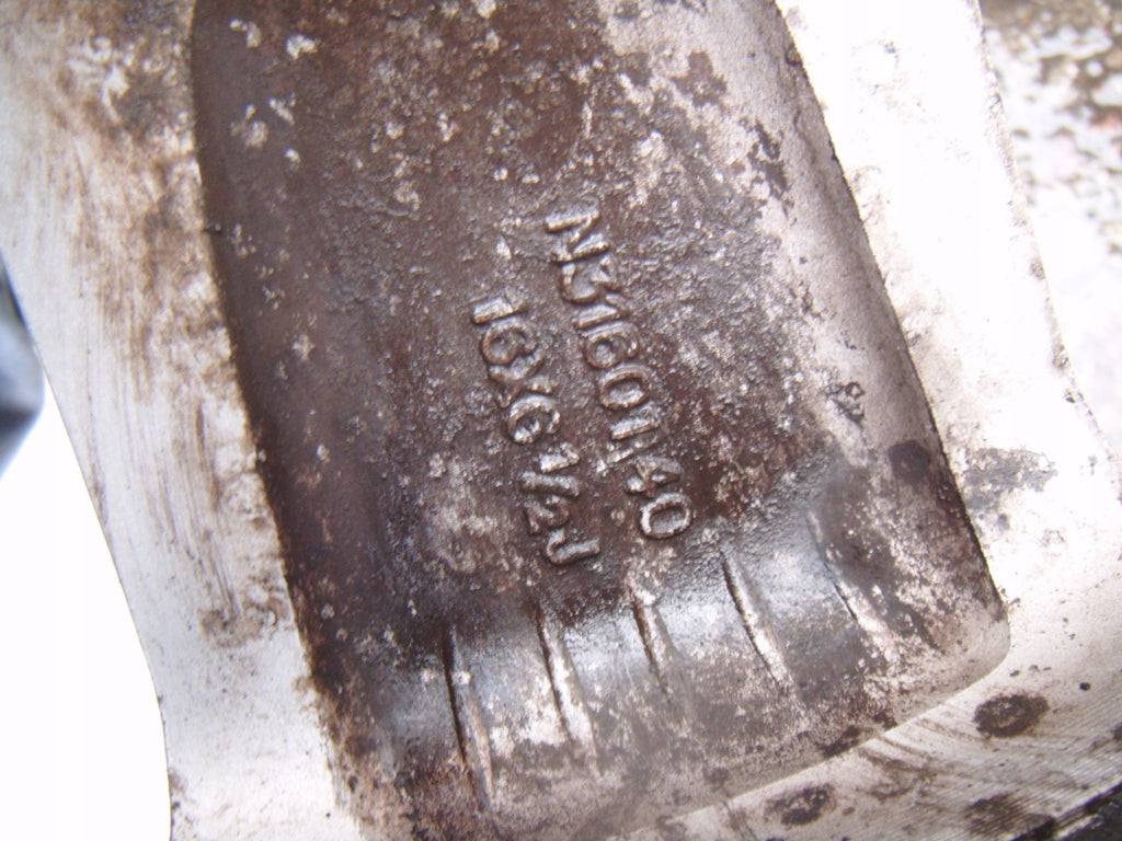 4x Alufelge 16 Zoll 6.5" 5x114.3 40ET N3160140 Nissan Qashqai I J10 Rim Wheel FEL3877364914pn