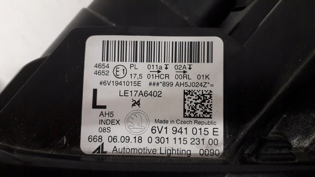 Frontscheinwerfer Skoda Fabia III 6V1941015E Full LED Rechts oder Links