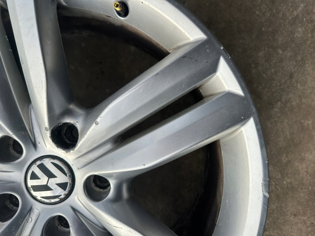 1x Alufelge 20 Zoll 9.0" 5x130 57ET Glanz Silber 7P6601025E VW Touareg Rim Wheel FEL2900070749ct