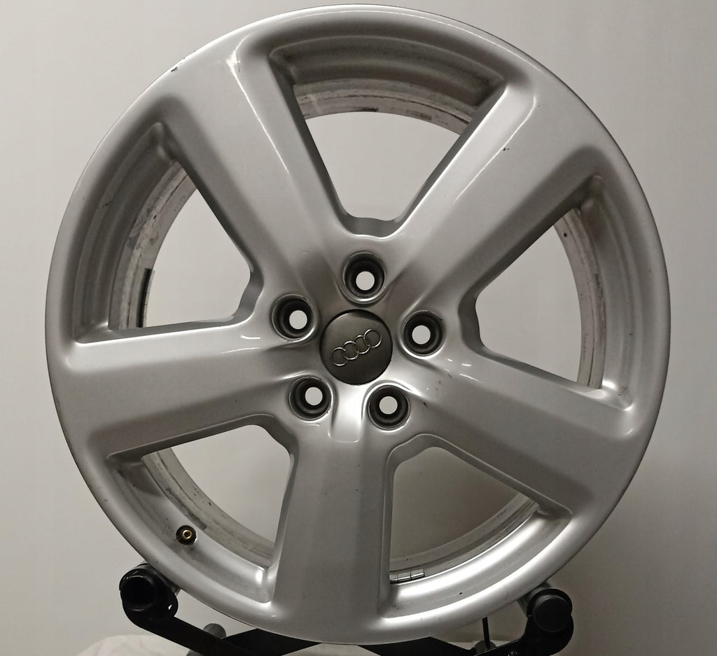 4x Alufelge 18 Zoll 8.0" 5x112 43ET Glanz Silber 8E0601025AK Audi A6 A4