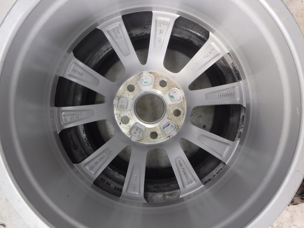 1x Alufelge 18 Zoll 8.0" 5x112 40ET Glanz Silber 8B3601025D Audi A5 I Rim Wheel FEL9334107086im