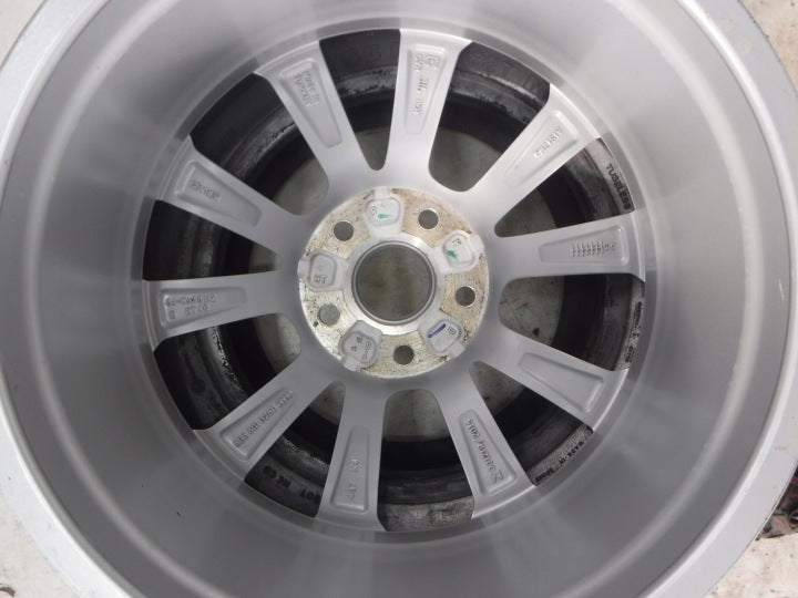 1x Alufelge 18 Zoll 8.0" 5x112 40ET Glanz Silber 8B3601025D Audi A5 I Rim Wheel FEL9334107086im
