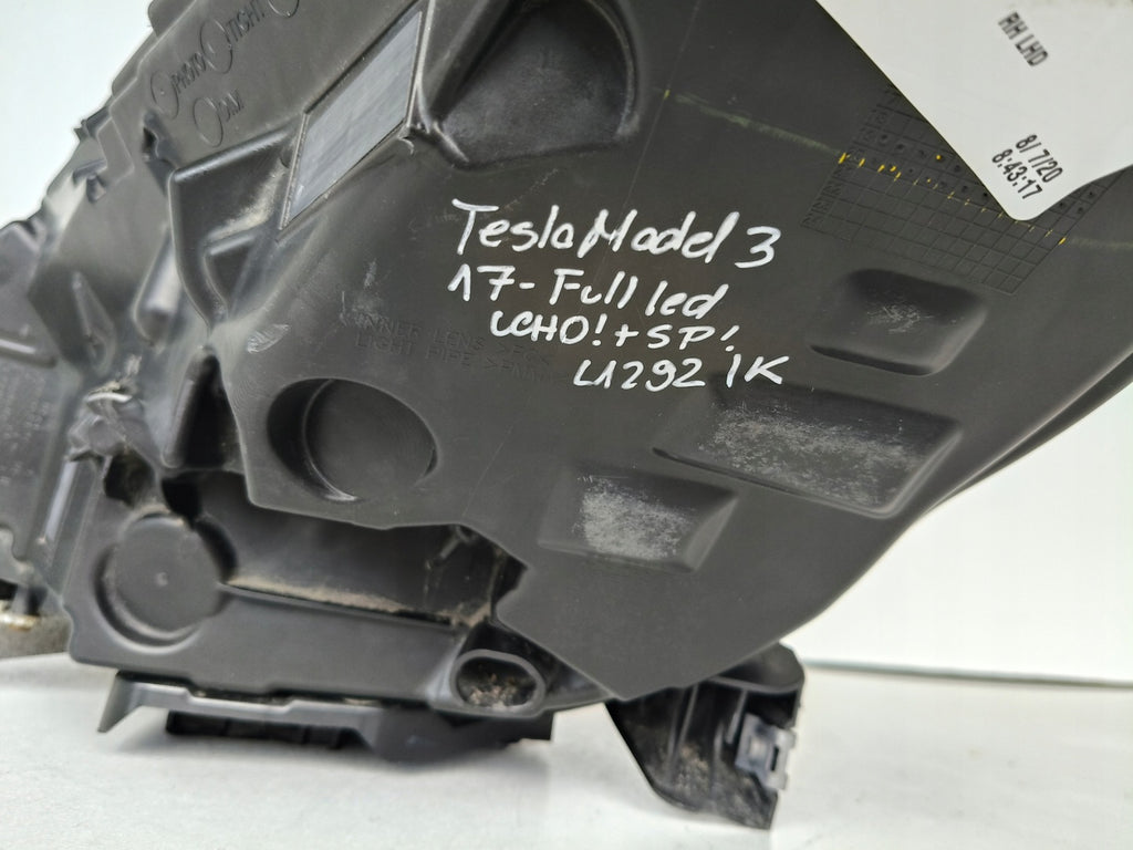 Frontscheinwerfer Tesla Model 3 1077376 Full LED Rechts Scheinwerfer Headlight SCH1217302217ky