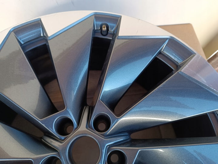 1x Alufelge 21 Zoll 9.0" 5x112 42ET 5LA601025P Skoda Enyaq Rim Wheel FEL4105785767ha
