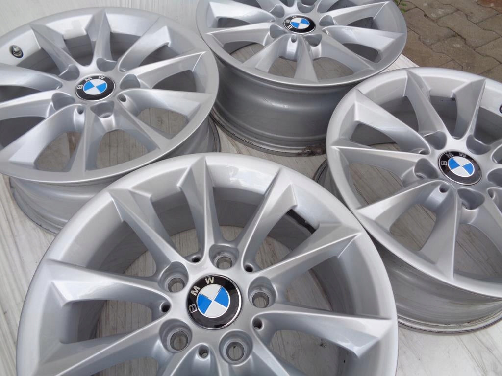 4x Alufelge 16 Zoll 7.0" 5x120 40ET Glanz Silber 6796200 BMW 2 F22 F23 1 F20 FEL1717091055jz