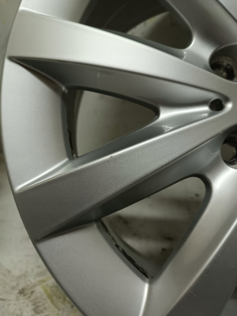 4x Alufelge 16 Zoll 6.5" 5x112 49ET Glanz Silber A2464010202 Mercedes-Benz FEL3433649131wb