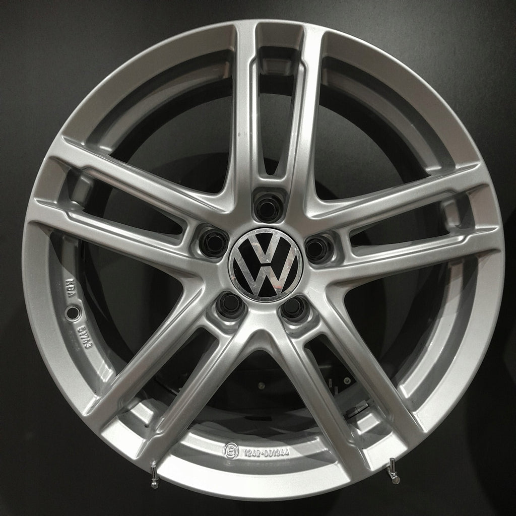 4x Alufelge 17 Zoll 7.0" 5x112 48 5ET Glanz Silber KBA51743 Rim Wheel FEL1649914370ds