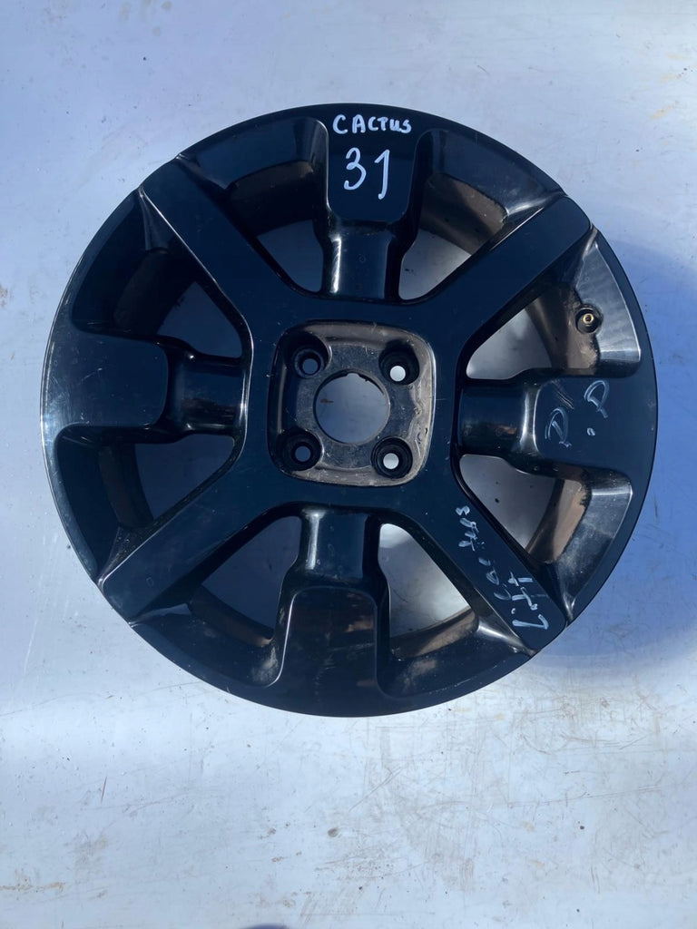1x Alufelge 17 Zoll 6.5" 4x108 9800494077 Citroën C4 Cactus Rim Wheel FEL9587880014kz