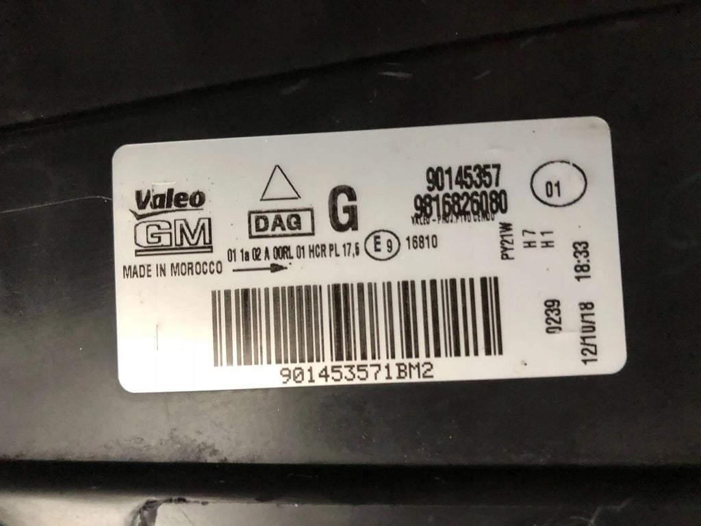 Frontscheinwerfer Opel E Combo 9816826080 901455571BM FALSE Headlight SCH5306992906ix