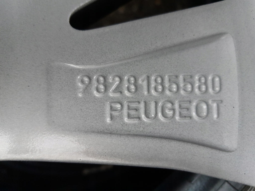1x Alufelge 16 Zoll 6.5" 4x108 32ET Glanz Graphit 9828185580 Peugeot 208 FEL9343170221mf