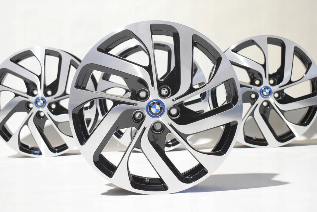 4x Alufelge 19 Zoll 5.0" 5x112 28ET Glanz Schwarz 6887937 BMW I3 Rim Wheel FEL1344919896bw