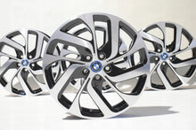 Laden Sie das Bild in den Galerie-Viewer, 4x Alufelge 19 Zoll 5.0" 5x112 28ET Glanz Schwarz 6887937 BMW I3 Rim Wheel FEL1344919896bw