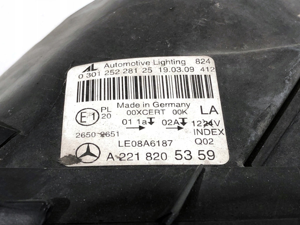Frontscheinwerfer Mercedes-Benz W221 A2218205359 Links Scheinwerfer Headlight SCH3111473155eq