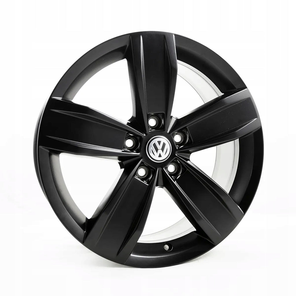 4x Alufelge 17 Zoll 7.0" 5x112 40ET Glanz Schwarz Audi Passat Tiguan Touran Golf FEL7179755245gg