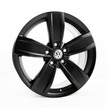 Load image into Gallery viewer, 4x Alufelge 17 Zoll 7.0" 5x112 40ET Glanz Schwarz Audi Passat Tiguan Touran Golf FEL7179755245gg