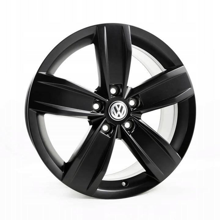 4x Alufelge 17 Zoll 7.0" 5x112 40ET Glanz Schwarz Audi Passat Tiguan Touran Golf FEL7179755245gg