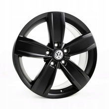 Load image into Gallery viewer, 4x Alufelge 17 Zoll 7.0" 5x112 40ET Glanz Schwarz Audi Passat Tiguan Touran Golf FEL7179755245gg