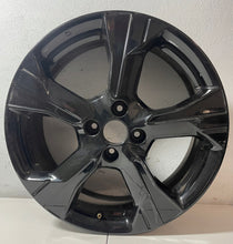 Load image into Gallery viewer, 1x Alufelge 17 Zoll 6.5" 4x100 50ET Glanz Schwarz 40300-5FA5 Nissan Micra I K14 FEL6966353834fo