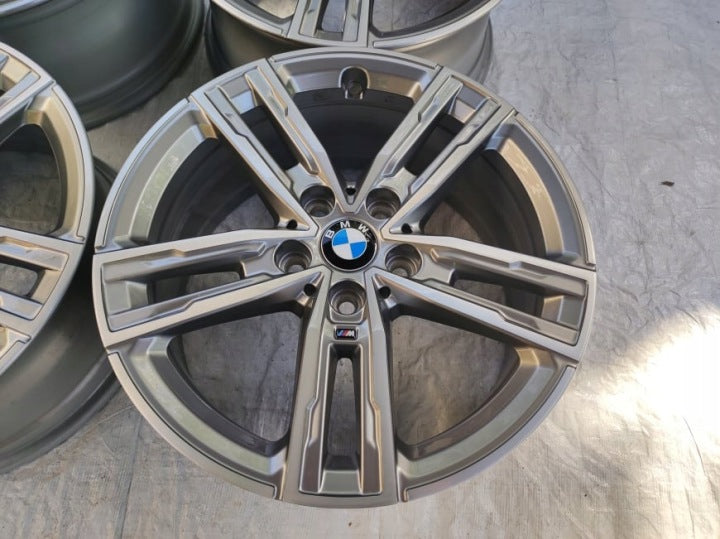 4x Alufelge 17 Zoll 7.5" 5x112 54ET Glanz Graphit 8053523 BMW F44 1 F40 Mg FEL6030014733xa