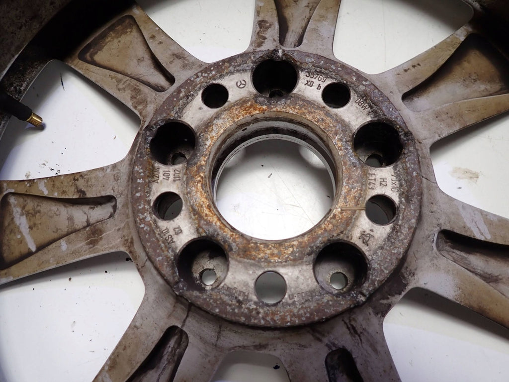 4x Alufelge 16 Zoll 7.0" 5x112 43ET Glanz Silber A2044011102 Mercedes-Benz W204 FEL6891789582mj