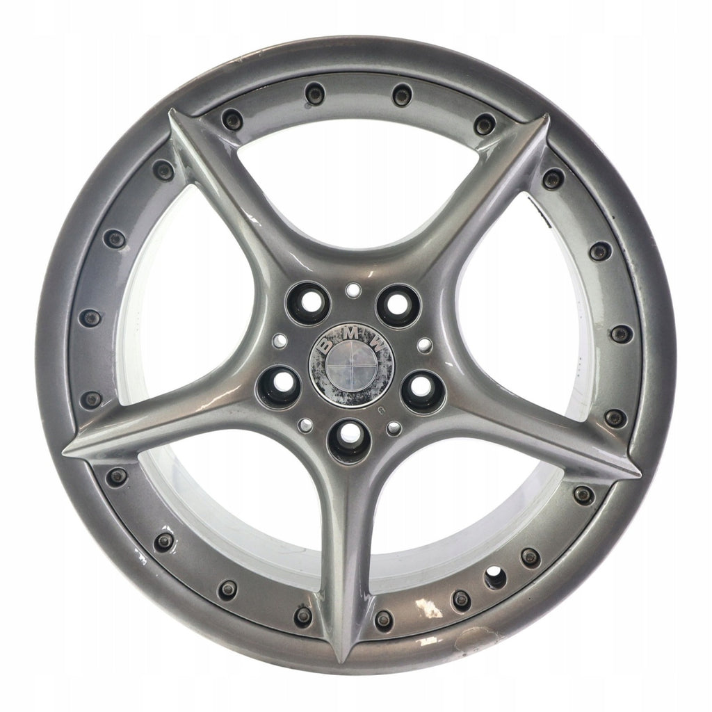 1x Alufelge 18 Zoll 8.0" 5x120 47ET Glanz Silber 6758194 BMW Z4 E85 E86 FEL1209316835jk