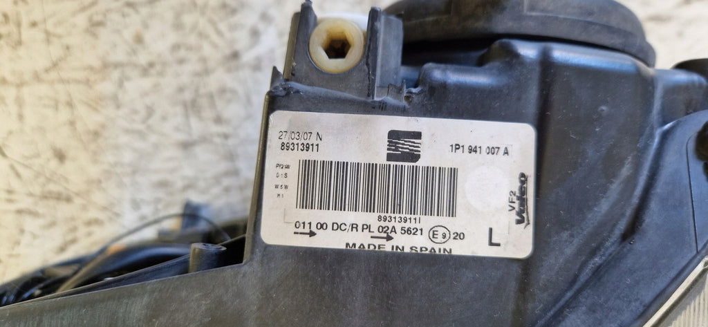 Frontscheinwerfer Seat Altea 1P1941007A Xenon Links Scheinwerfer Headlight