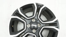 Load image into Gallery viewer, 1x Alufelge 18 Zoll 7.0" 4x108 35ET Matt Schwarz 52197384 Jeep Rim Wheel FEL1735924276yr