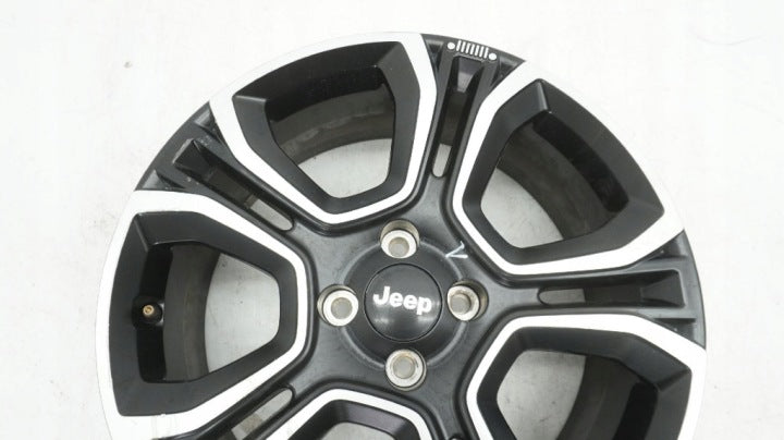 1x Alufelge 18 Zoll 7.0" 4x108 35ET Matt Schwarz 52197384 Jeep Rim Wheel FEL1735924276yr