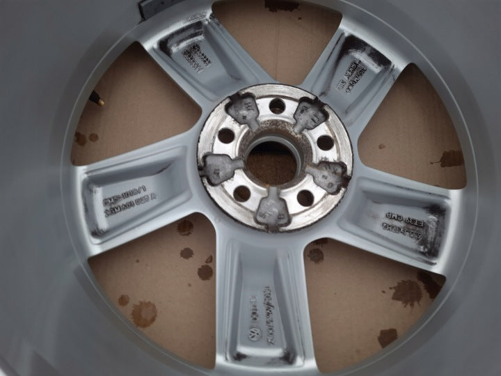 1x Alufelge 17 Zoll 6.5" 5x112 39ET 2GM601025A VW T-Cross Rim Wheel FEL5355620808nq